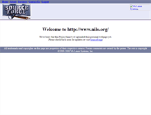 Tablet Screenshot of nilo.org